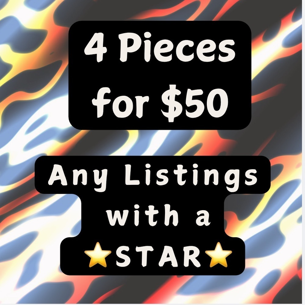 Choose ANY 4 items with a ⭐️ in the title for $50! - image 5
